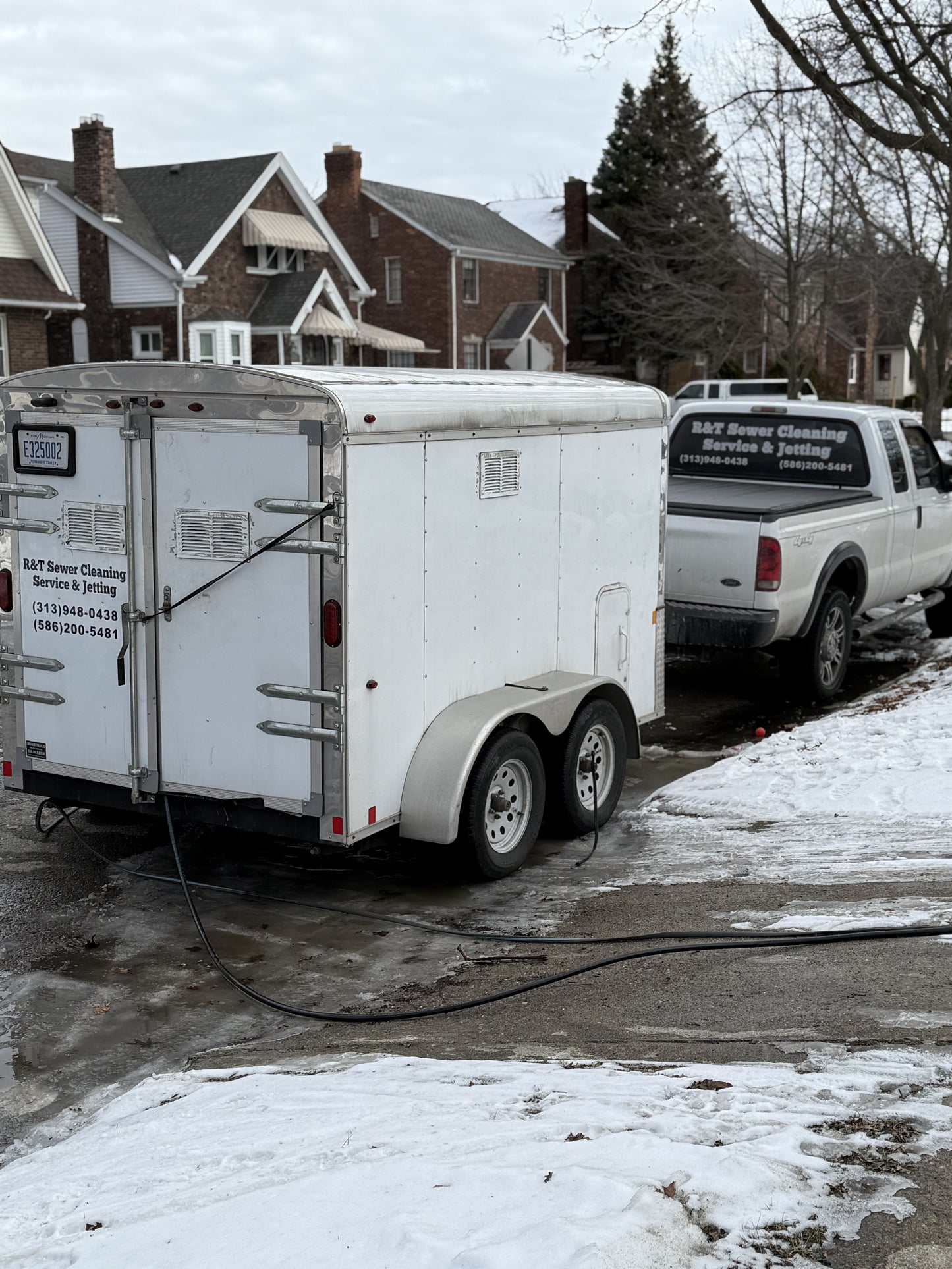 Main Drain Hydro Jetting